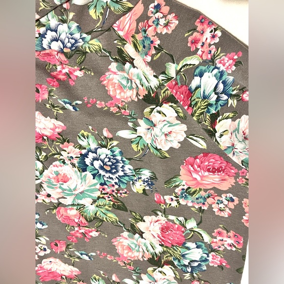 Ampersand Ave Women’s DoubleHood Sweatshirt Floral Hoodie with Pockets Size XXL - Picture 4 of 16